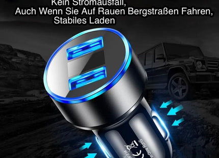 Autoladegerät mit Volt Anzeige