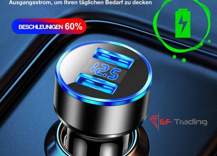 Autoladegerät mit Volt Anzeige