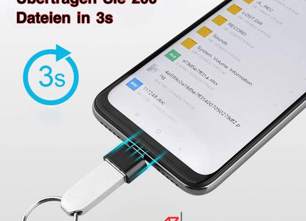 USB C auf USB A  Adapter